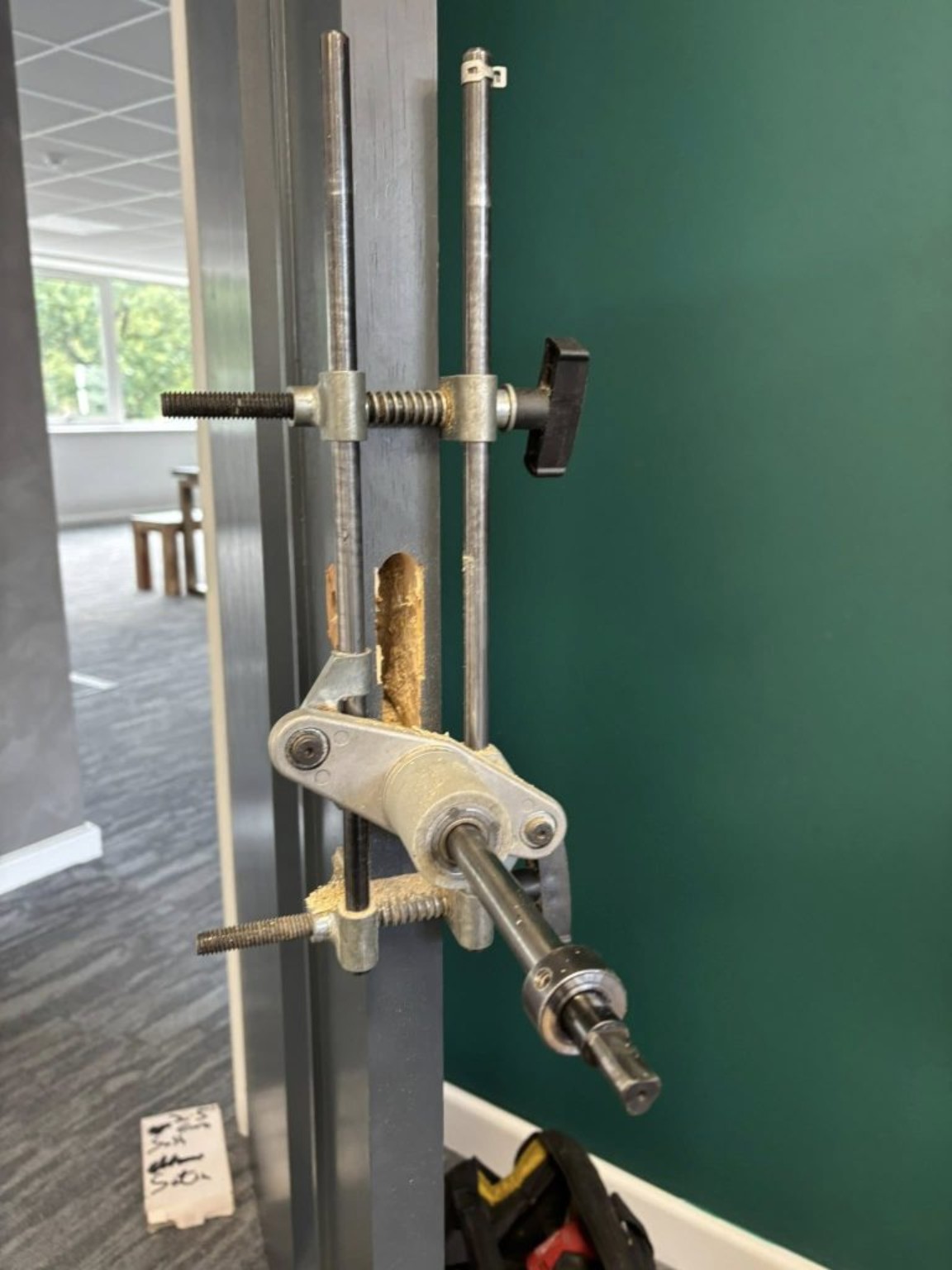 Fresh lock installation