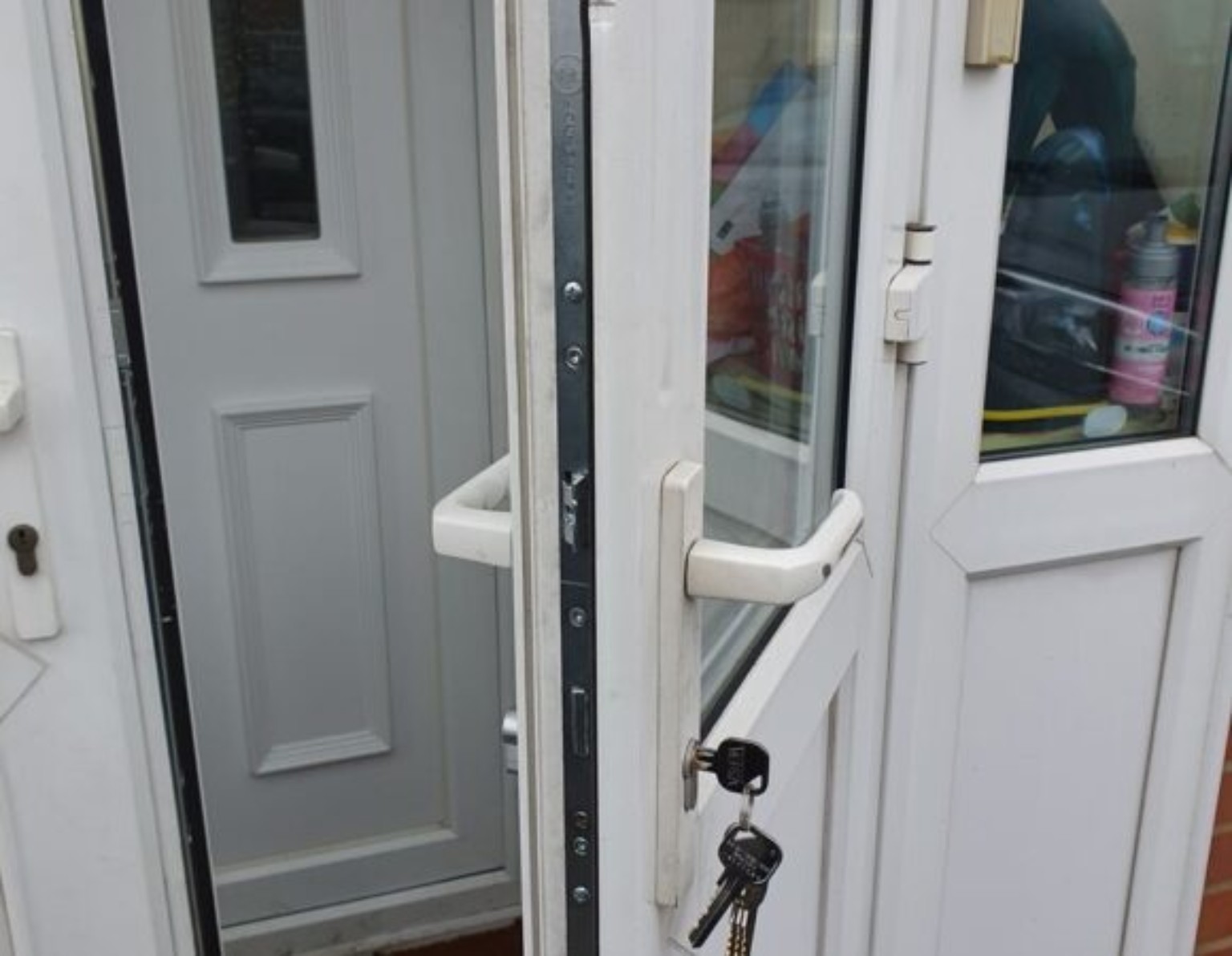 uPVC multipoint door lock repair